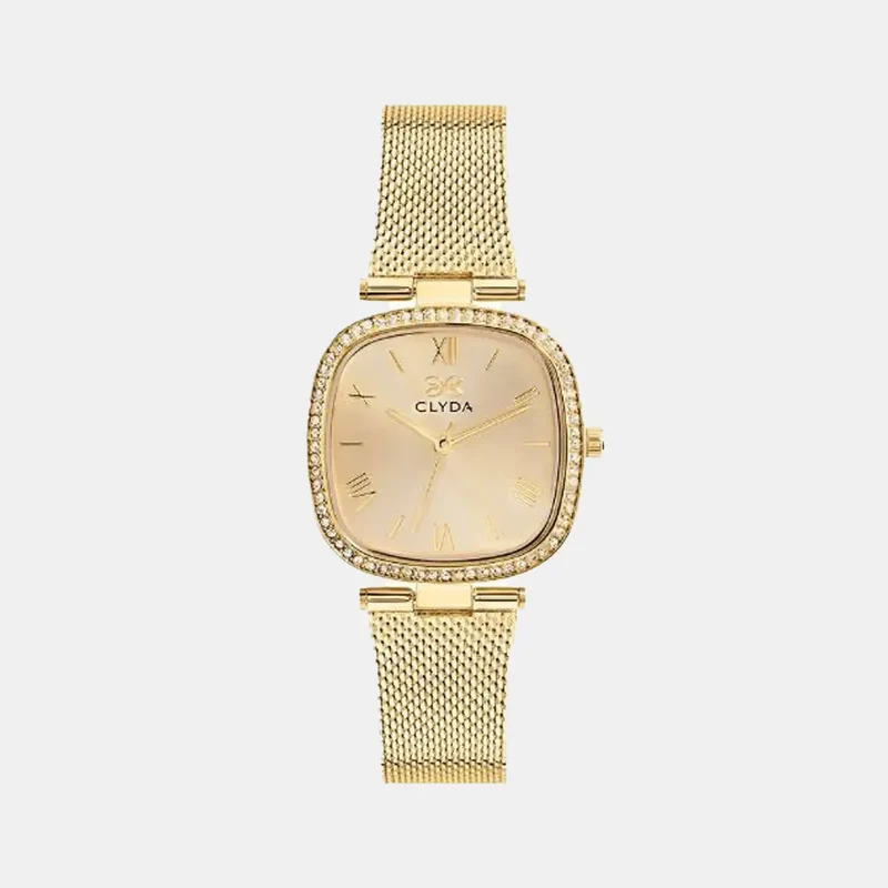 Montre CLYDA Femme Mirabeau en Acier Doré CLA806DDD