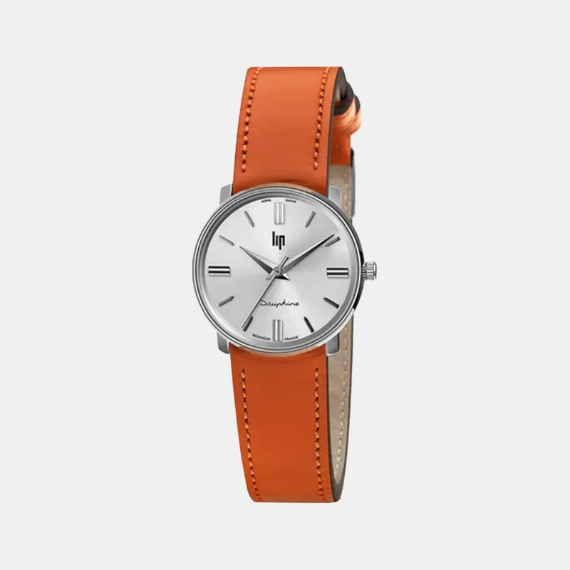 Montre LIP Femme Dauphine en Cuir Marron 671476