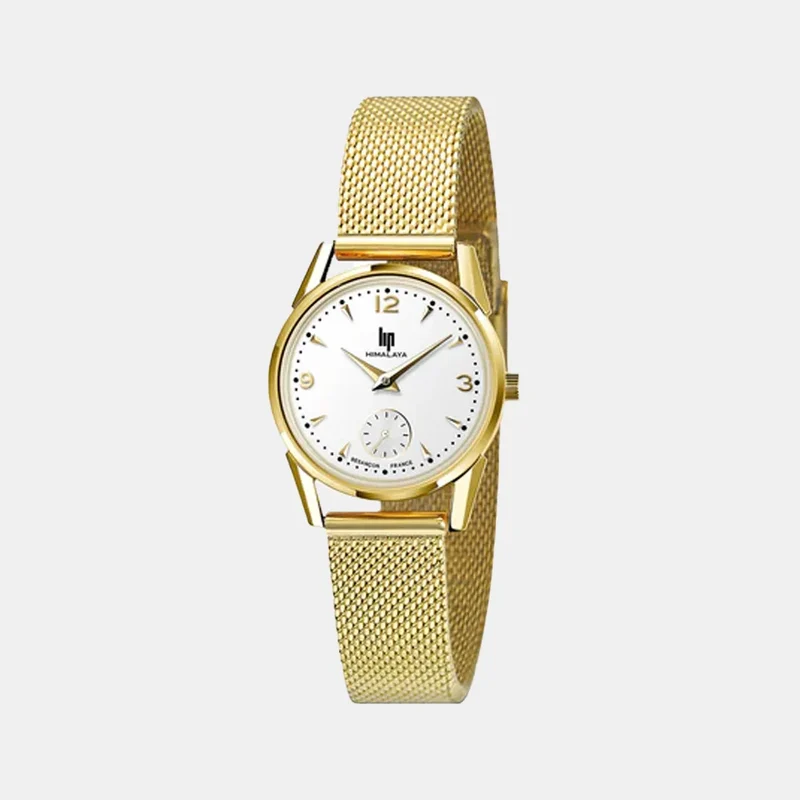 Montre LIP Femme Himalaya en Acier Milanais 671609
