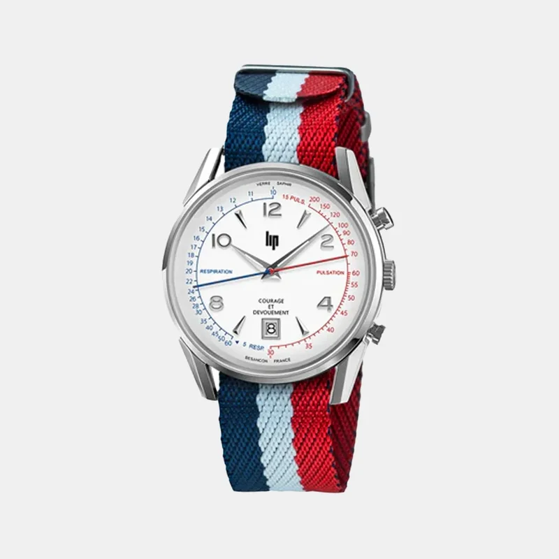 Montre LIP Homme Courage Coffret Bracelets Interchangeables 670011