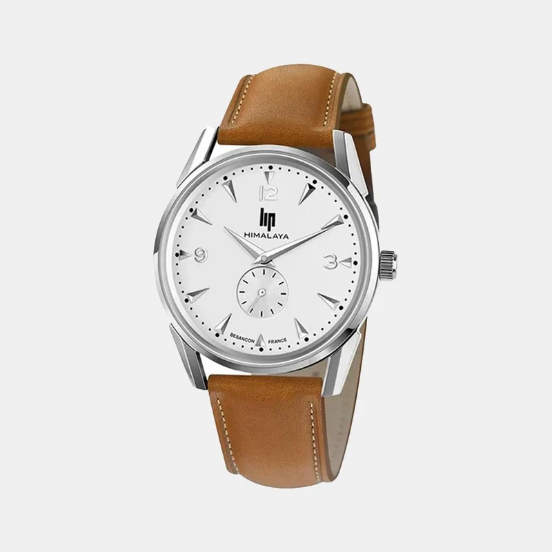 Montre LIP Homme Himalaya en Cuir Marron 671548