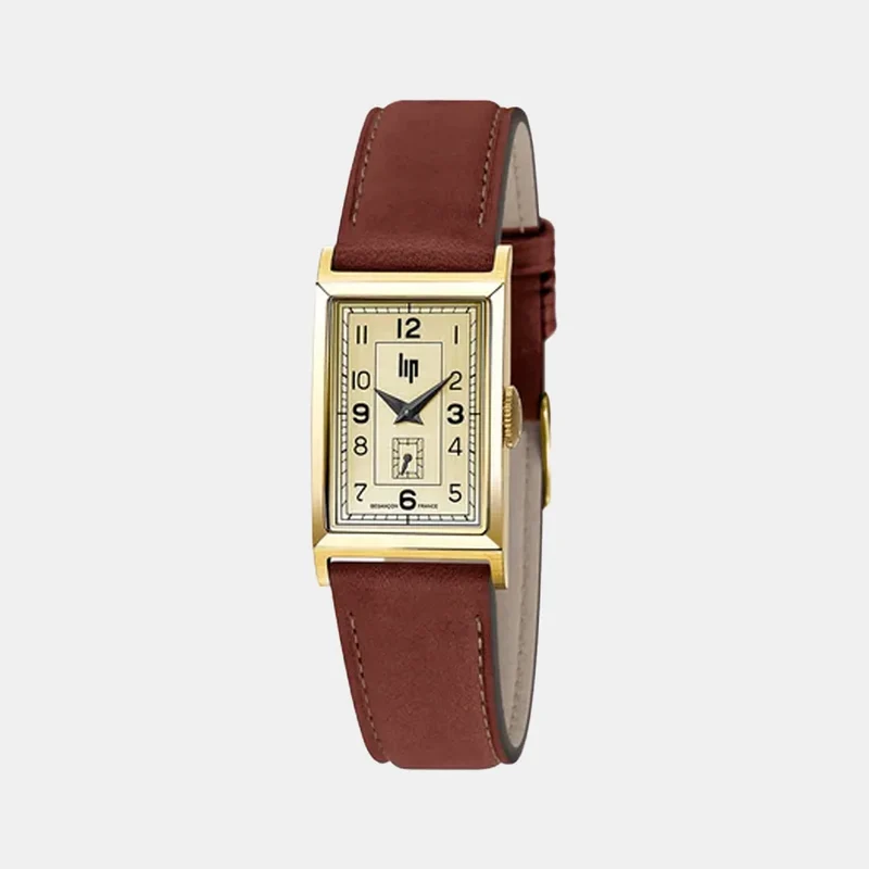 Montre LIP Unisexe Churchill T18 en Cuir Marron 671014