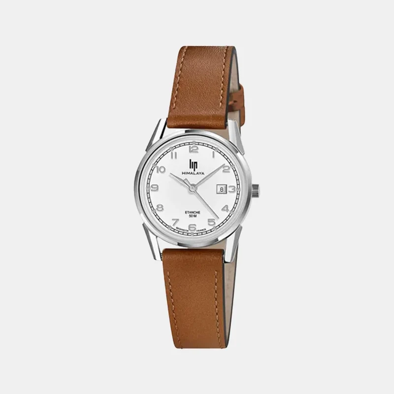 Montre LIP Femme Himalaya en Cuir Marron 671611