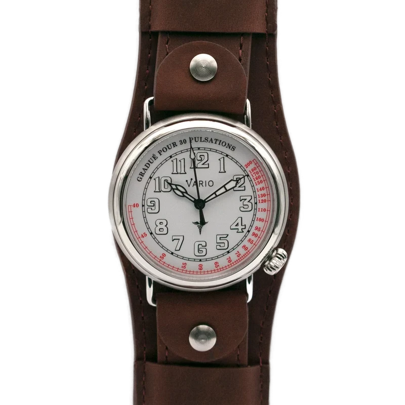 Vario 1918 Medic Cadran blanc avec lume blanc