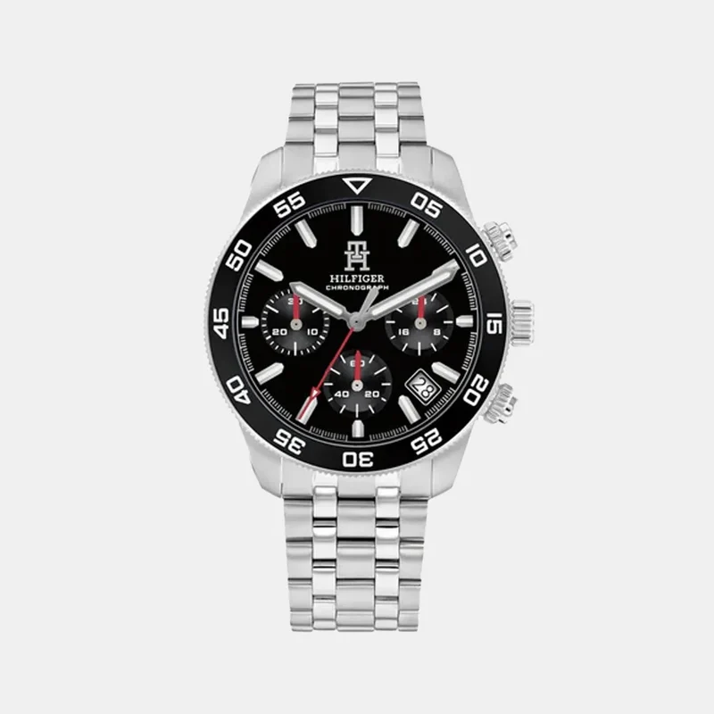 Montre TOMMY HILFIGER Homme TH85 CHRONO en Acier Chronographe 1792156