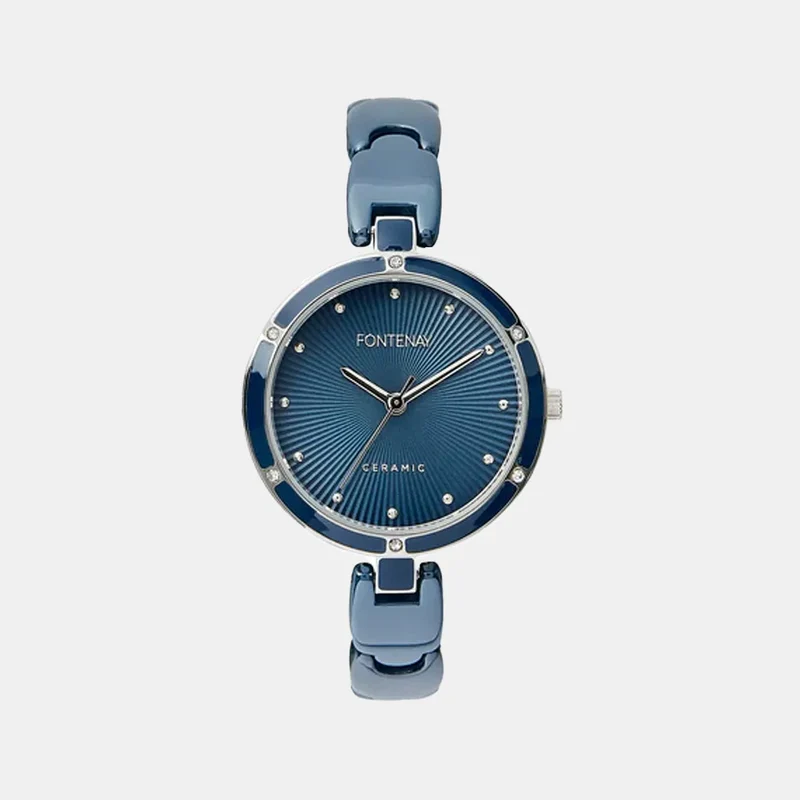 Montre FONTENAY Femme Jade en Acier Bleu FPA02104
