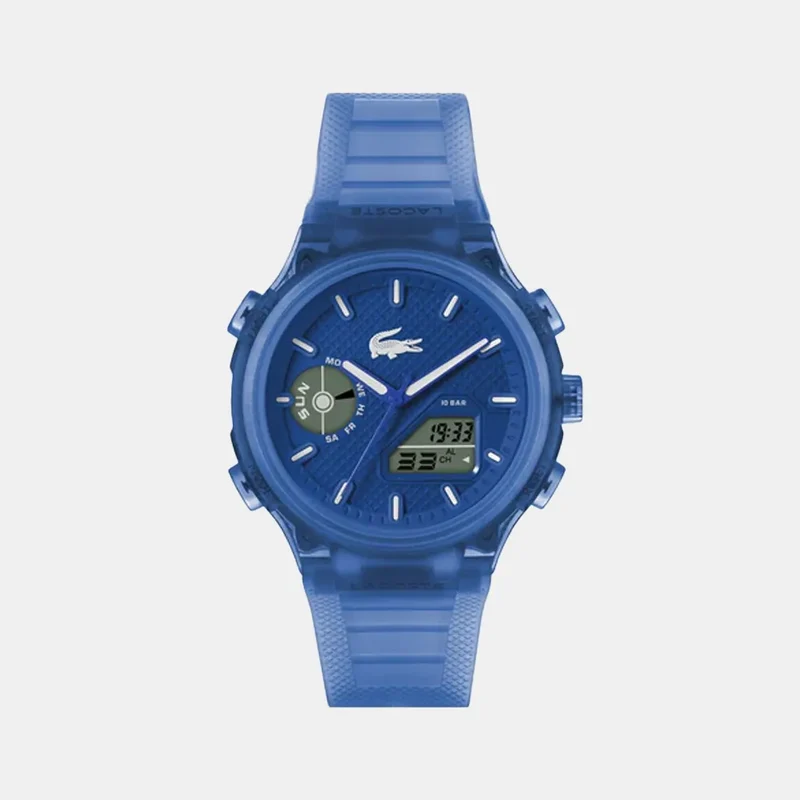 Montre LACOSTE Homme LC33 en Silicone Bleu 2011429