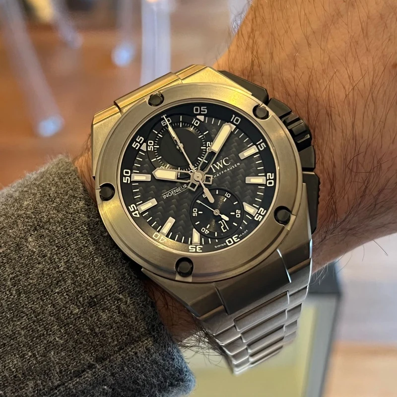 IWC Ingenieur Chronographe Nouvelle Edition Limitée Lewis Hamilton IW379602
