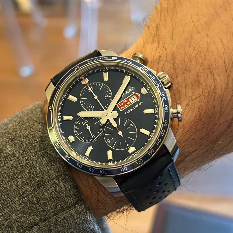 Chopard Mille Miglia GTS Azzurro Édition Limitée Ensemble complet 168571-3007