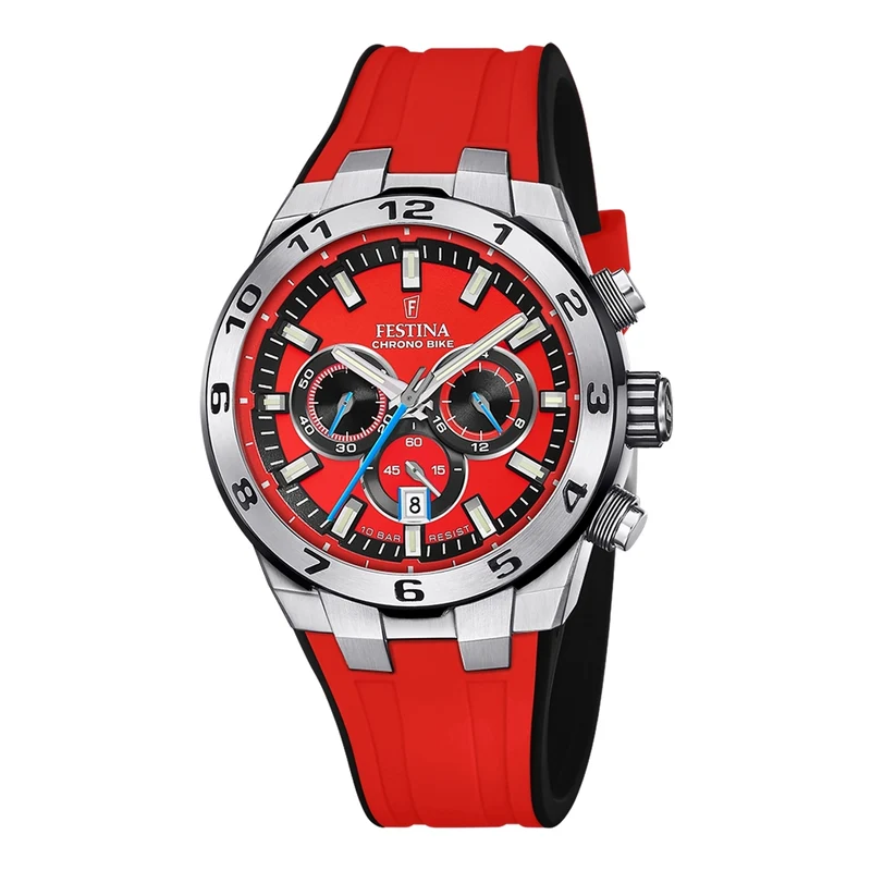 Festina Chrono Bike Hommes Montre Rouge F20671/5