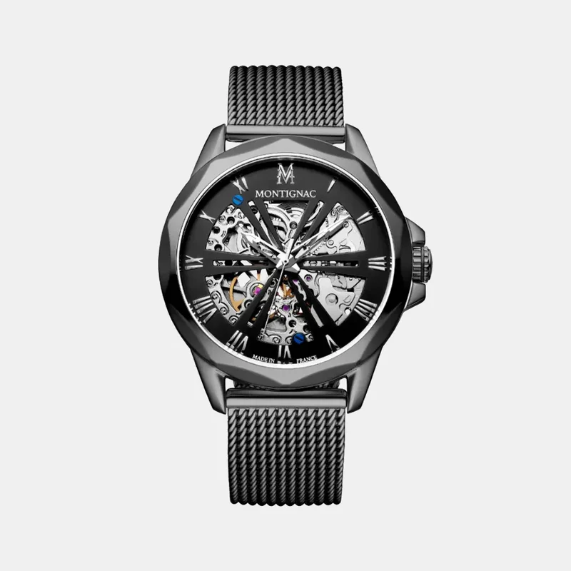 Montre MONTIGNAC Origine Homme Automatique en Acier MOW1005