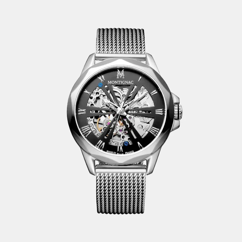 Montre MONTIGNAC Origine Homme Automatique en Acier MOW1004
