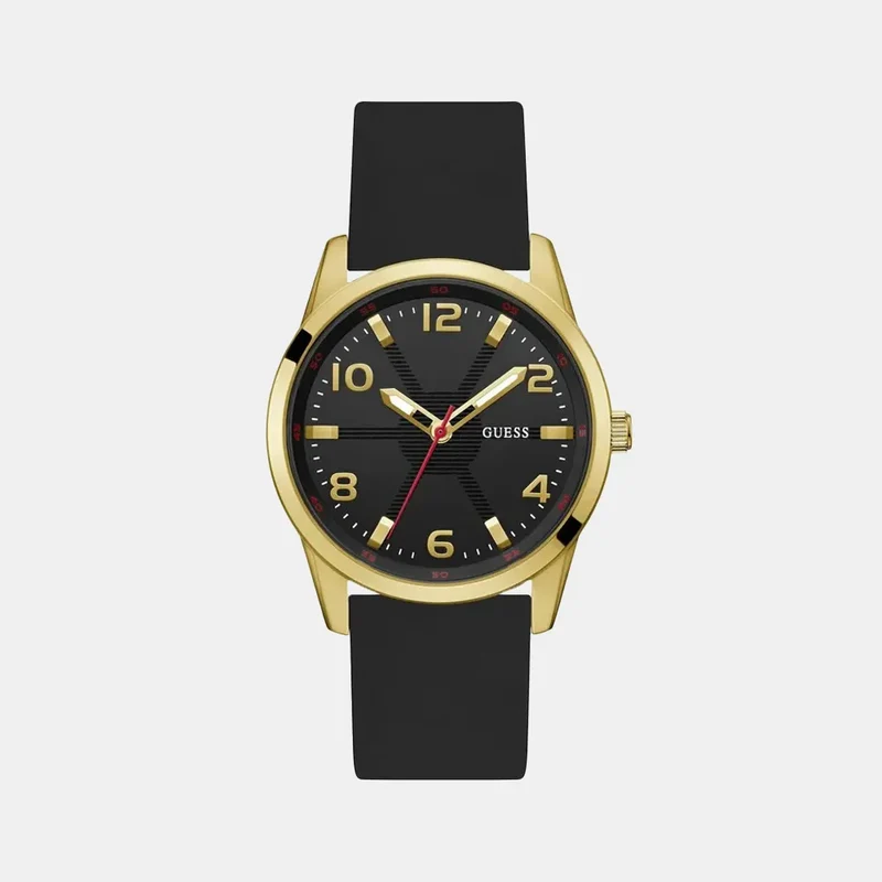Montre GUESS Homme Monte en Silicone Noir GW0805G2