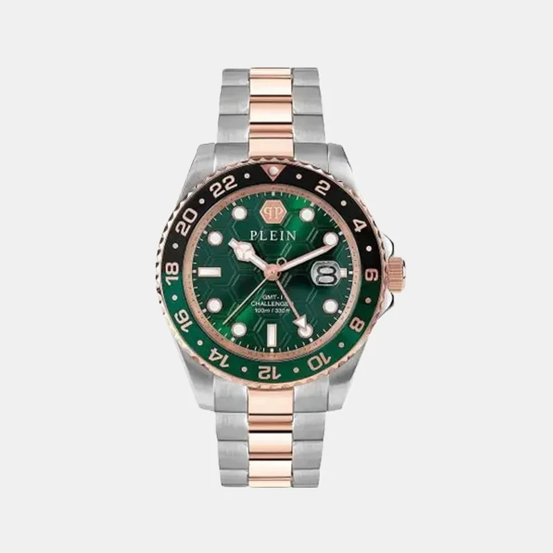 Montre PHILIPP PLEIN Homme Gmt-I Challenger en Acier PWYBA0623
