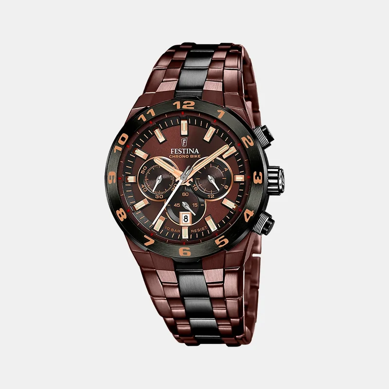 Montre FESTINA Homme The Chrono Bike en Acier Marron F20708/1