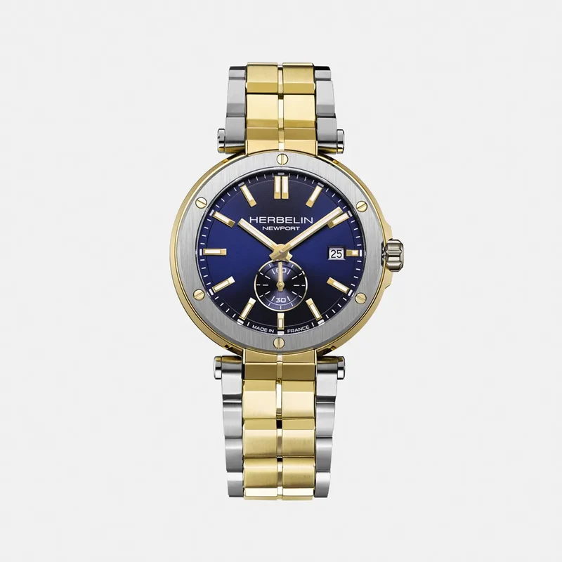 Montre HERBELIN Homme Newport Elegance en Acier 18389BT1N35