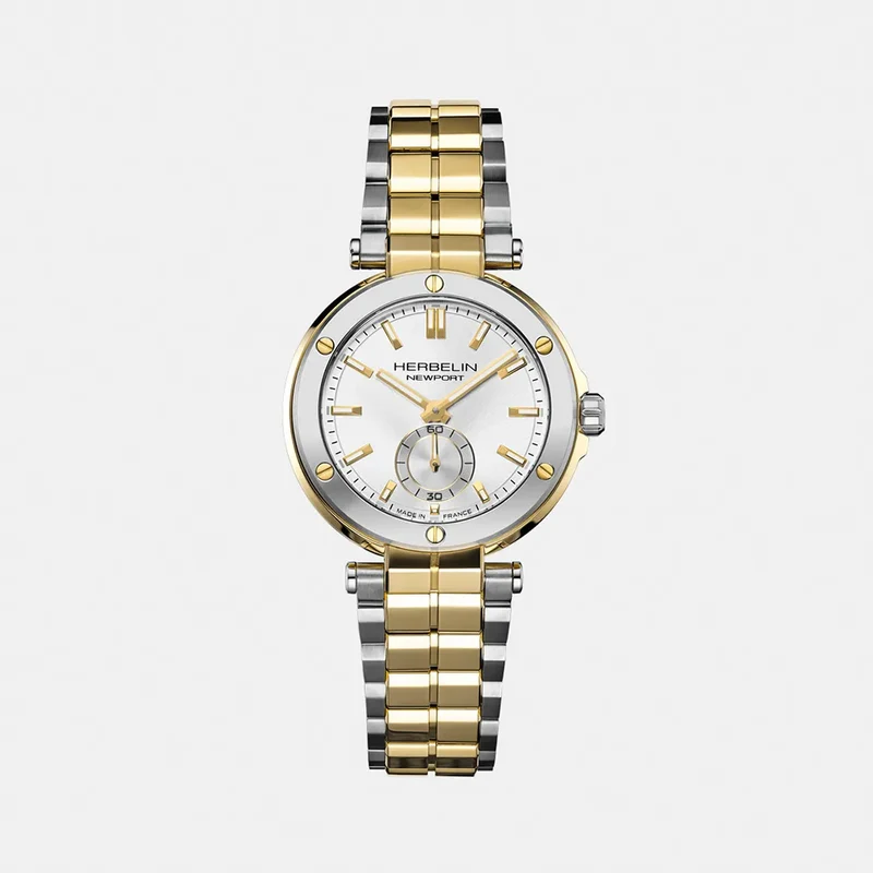 Montre HERBELIN Femme Newport Elegance en Acier 18289BT1N12