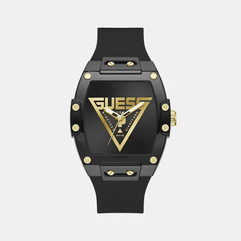 Montre GUESS Homme PHOENIX en Silicone Noir GW1072G2