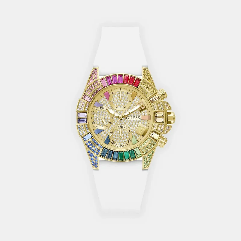 Montre GUESS Femme TRUE en Silicone Blanc GW1047L2