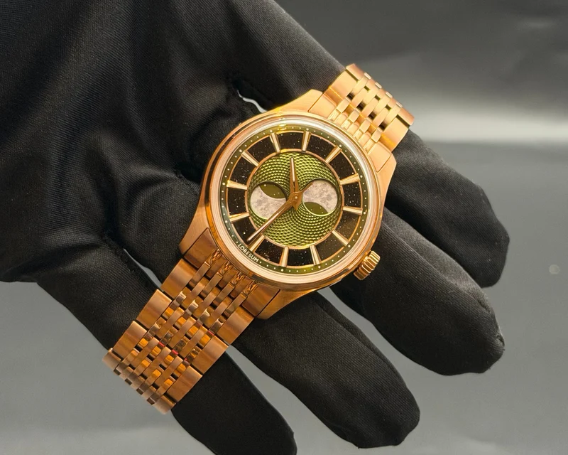 Loresum - LS05 Guilloché – True Double Moonphase