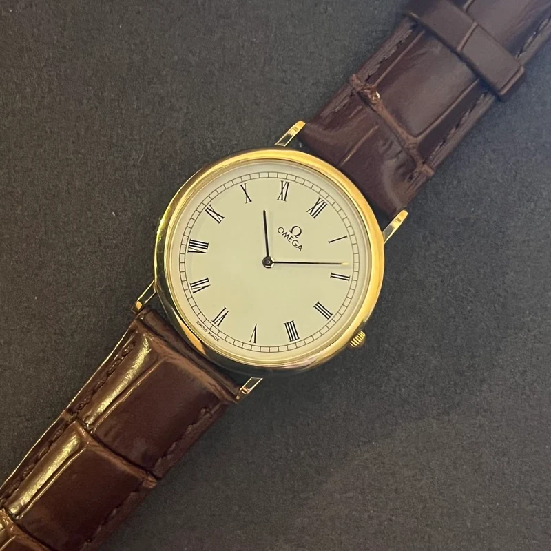 Omega De Ville Plaqué Or 34 mm