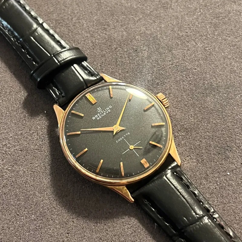 Breitling Cadet Plaqué Or Années 1950