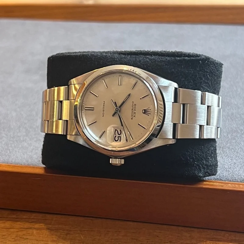 Rolex Oyster Date 6694 Cadran Argent Année 1969