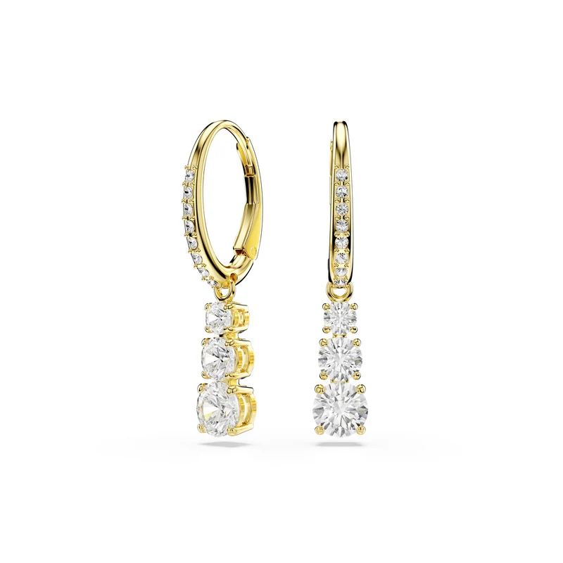 Swarovski Stilla Boucles D'Oreilles Couleur Or 5723300