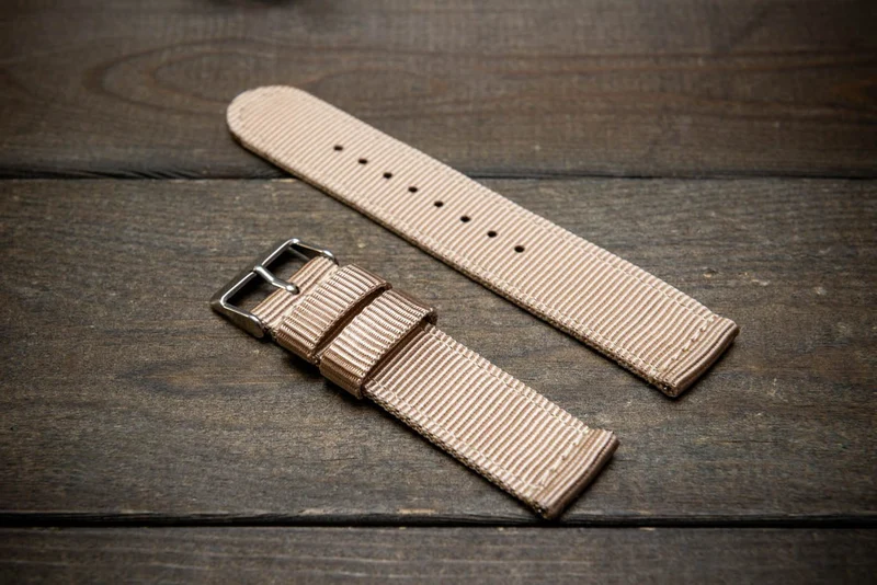 Nylon Military Watch Strap, army two piece watch band, MoonSwatch Watch Strap.