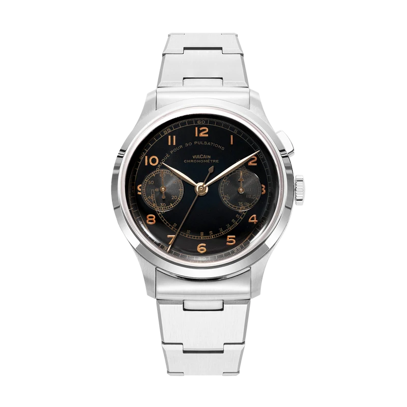 Vulcain Manuel Monopusher Heritage - Noir