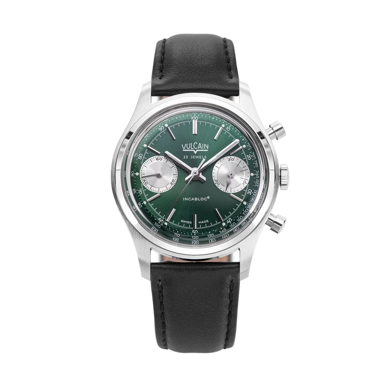 Vulcain Chronographe des années 70 - Vert
