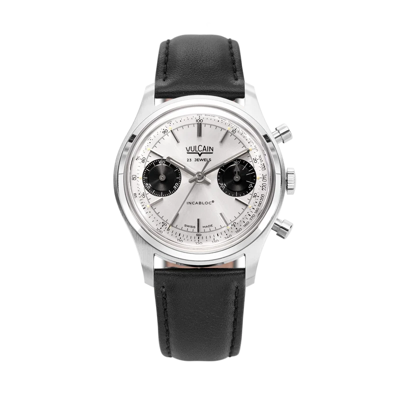 Vulcain Chronographe 70's - Argent