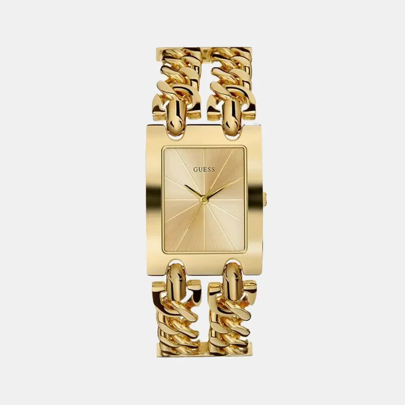 Montre GUESS Femme Mod Heavy Metal en Acier Doré W1117L2