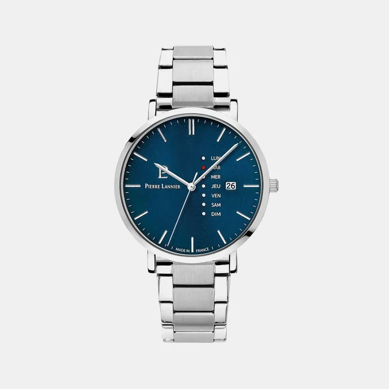 Montre PIERRE LANNIER Homme Data en Acier 242D161