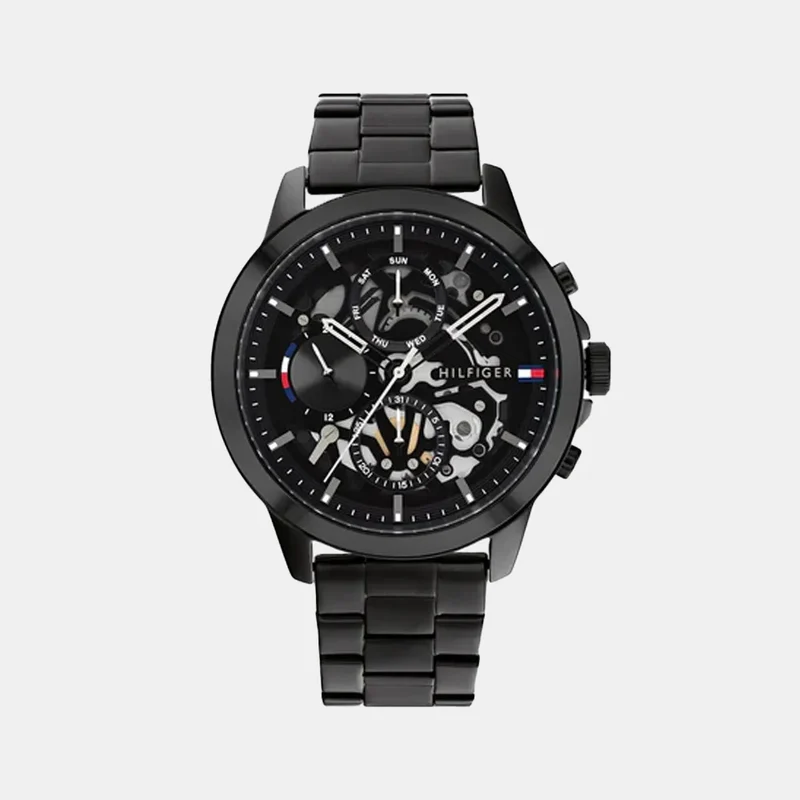 Montre TOMMY HILFIGER Homme Henry en Acier Noir 1710478