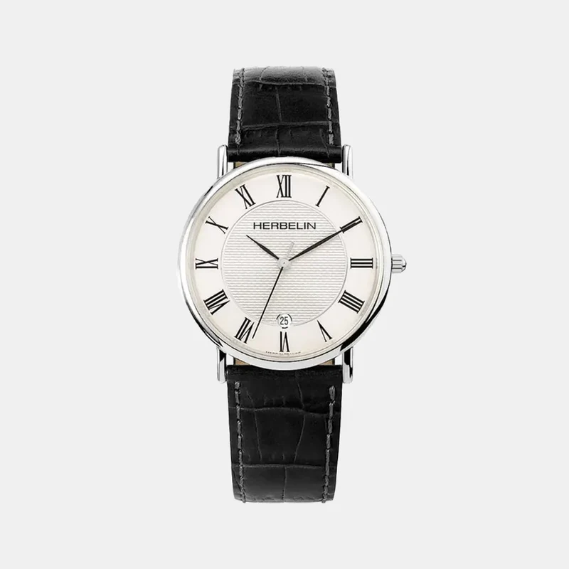 Montre HERBELIN Homme Classique en Cuir 12248AP08