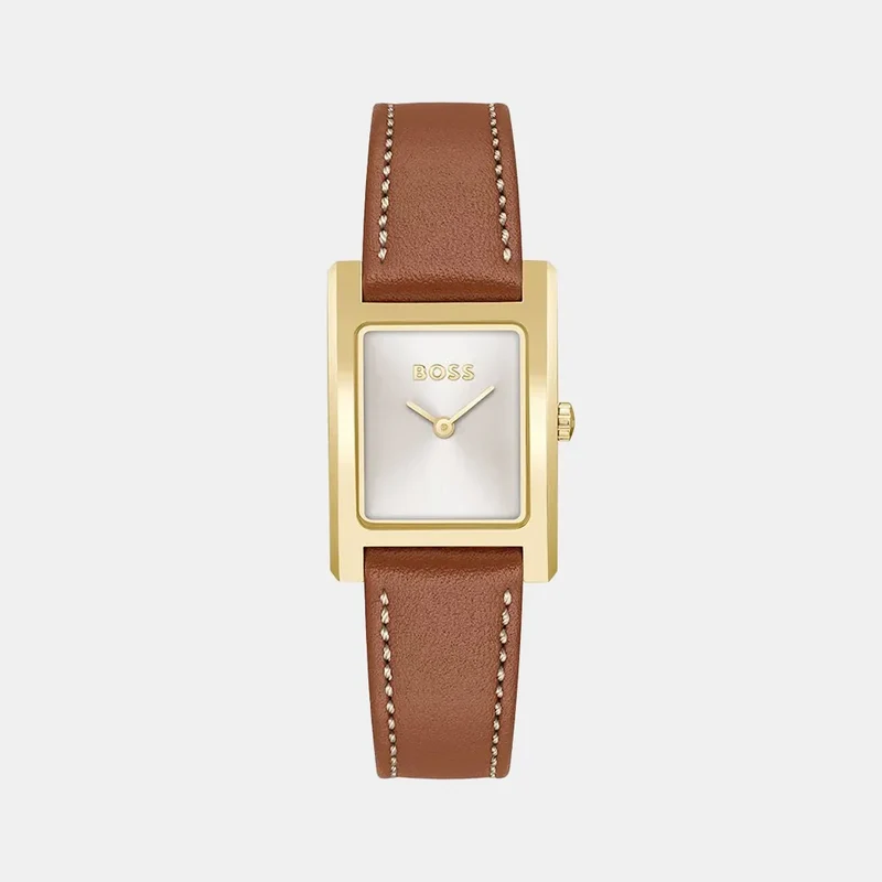 Montre BOSS Femme Lucy en Cuir Marron 1502741