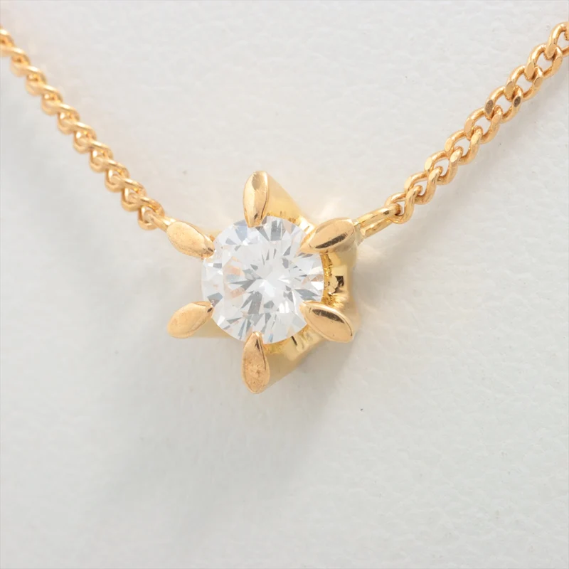 Collier Diamant 0.315 ct Or Jaune 18kt 3.1g