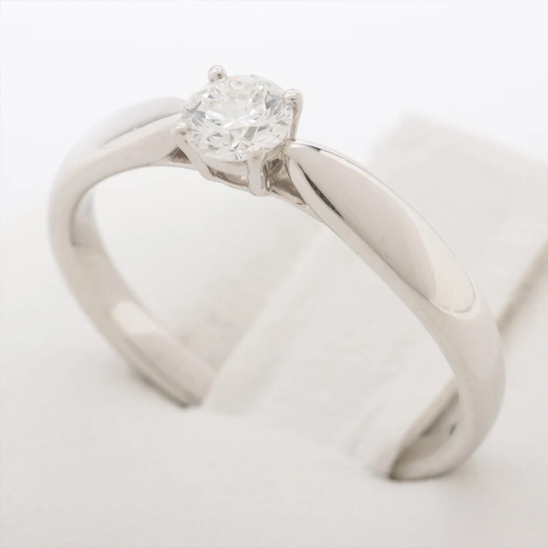 Bague Tiffany Harmony Diamant 0.24 ct Pt950 3.3 g