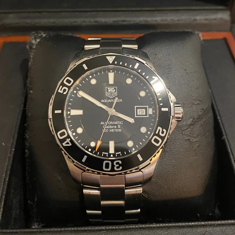 Tag Heuer Aquaracer 300M Ensemble complet 01/2012 WAN2110