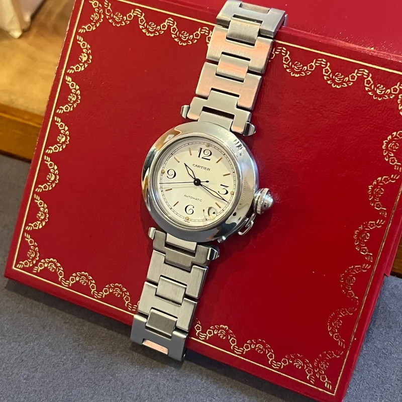 Cartier Pasha C 35 mm Ensemble complet 1996 W31015M7