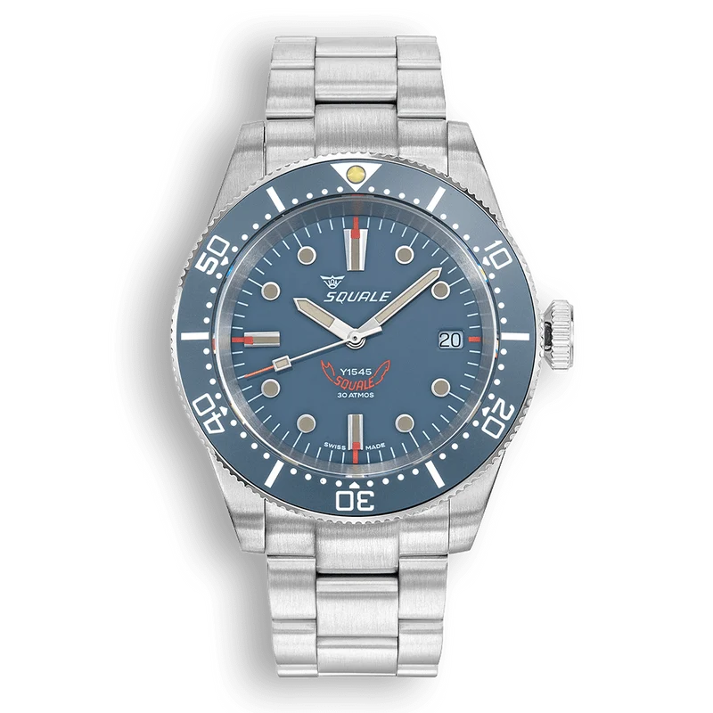 Montre automatique Squale 1545 en acier gris (1545GG.AC)