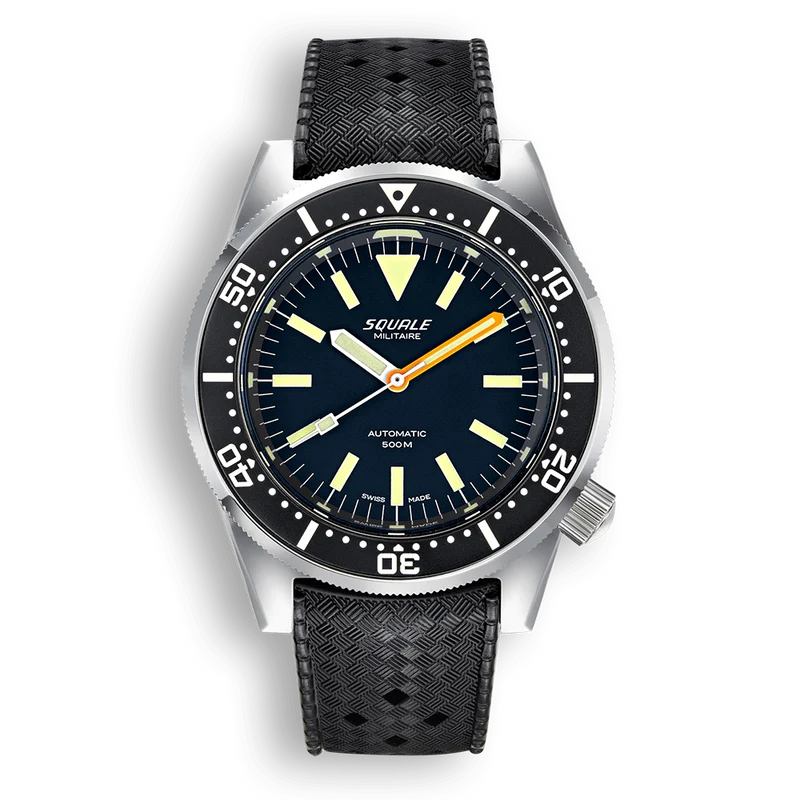 Montre automatique Squale 1521 Militaire en acier (1521MIL.SQ20L)