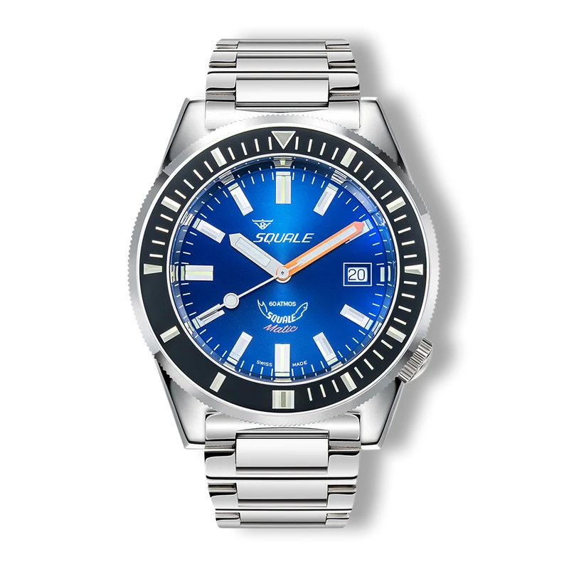 Montre automatique Squale Matic en acier bleu foncé MATICXSB.SQ22L