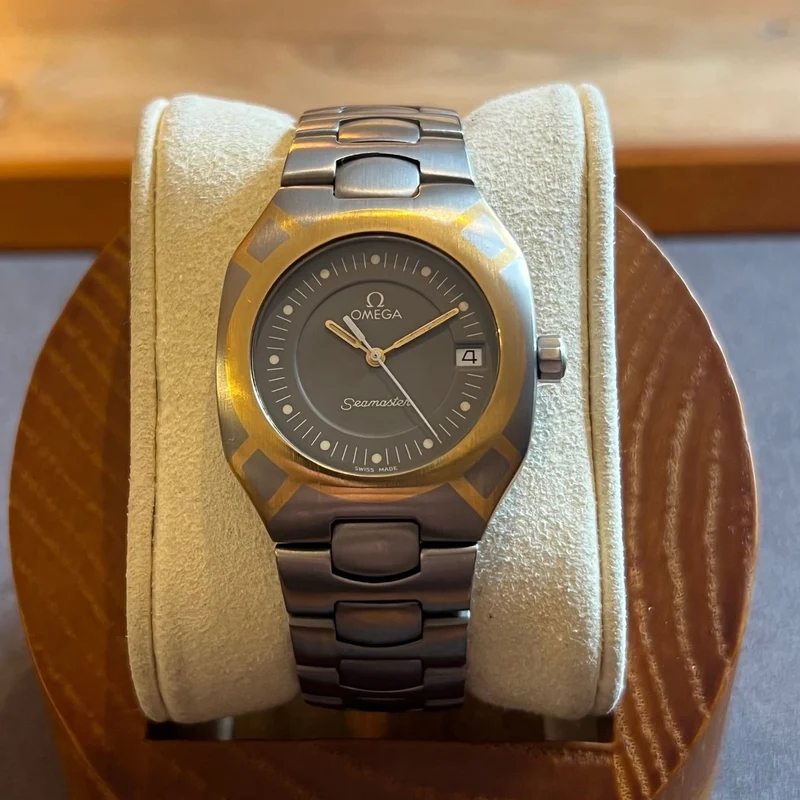 Omega Seamaster Polaris Titanium X plaqué or