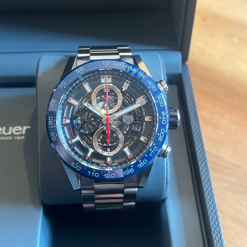 Tag Heuer Carrera Cal.01 05/2019 Coffret complet CAR201T.BA0766