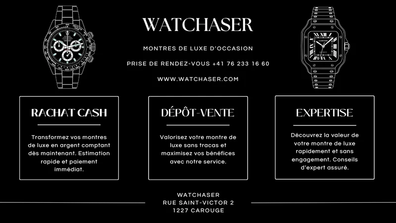 Achat & Expertise | Montres de luxe | Canton de Genève