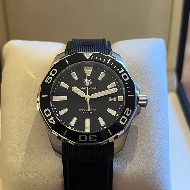 Montre Tag Heuer Aqua Racer complète WAY111A.FT6151