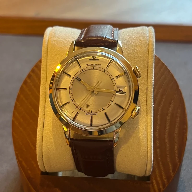 Jaeger-LeCoultre Memovox Autodate Alarme Or Jaune 18Kt Révisée