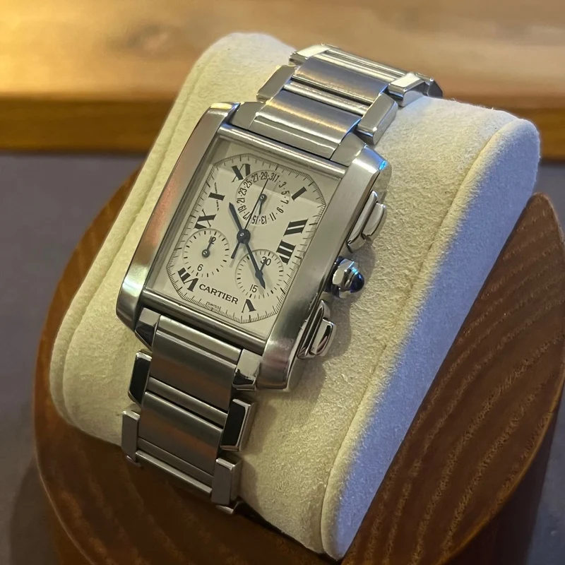 Montre Cartier Tank Chronoreflex Quartz W51001Q3